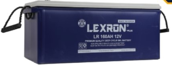 Lexron 12 V 105 A Jel Akü (Kore Malı)