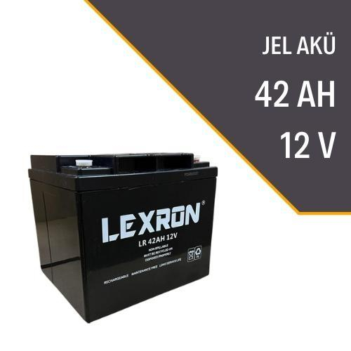 Lexron Jel Akü Serisi (12 Volt 42 - 65 Amper Serisi)
