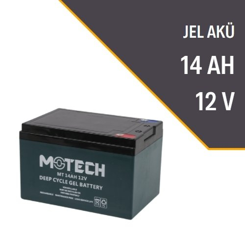 Motech Jel Akü Serisi ( 12 Volt 24 Amper 42 Amper )