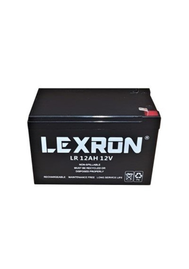 Lexron 12 V 12 Amper AGM (Kuru Tip) Akü