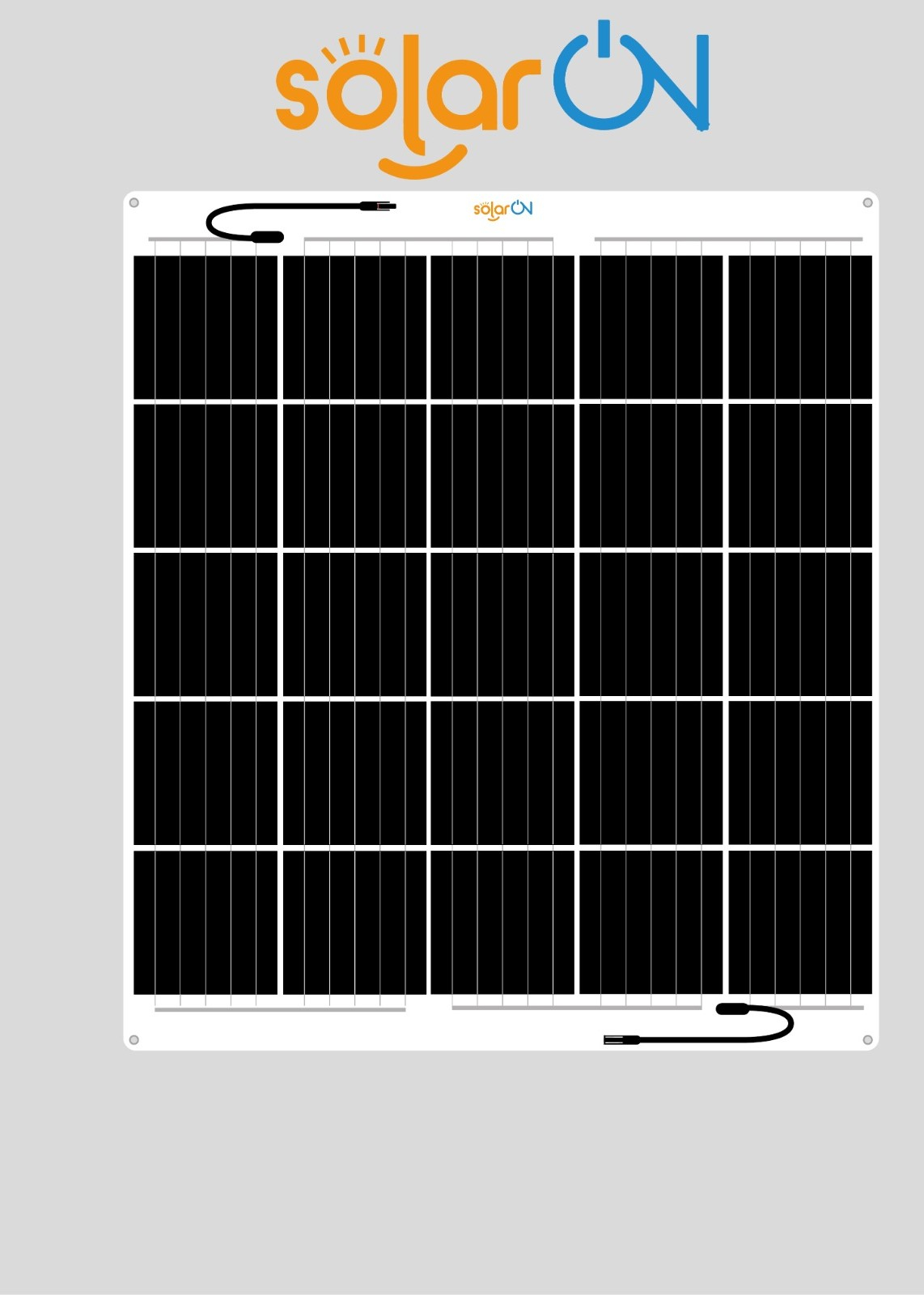 SolarOn Yarı Esnek Güneş Paneli 140 Watt