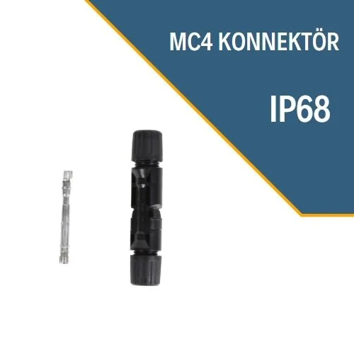 MC4 Konnektör 1500 V IP68 Su geçirmezlik