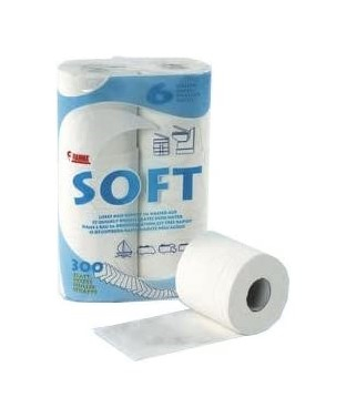 Tuvalet Kağıdı (Soft 6) Portatif tuvaletler için parçalanabilir